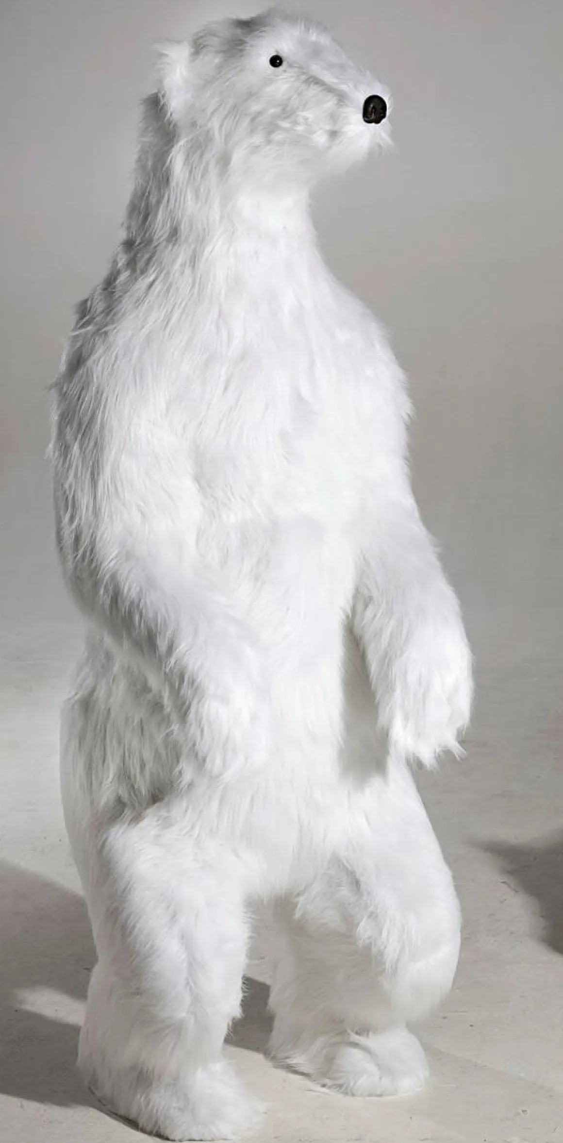 Figura Animal De Tamaño Natural Oso Polar, Altura: 190 Cm