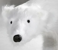 Figura Animal De Tamaño Natural Oso Polar, Altura: 90cm