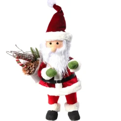 Figura De Papá Noel Decorativo 43 Cm