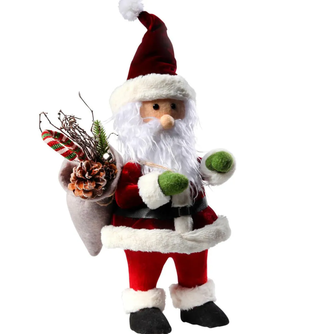 Figura De Papá Noel Decorativo 43 Cm