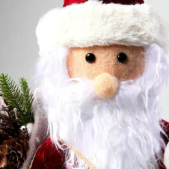 Figura De Papá Noel Decorativo 43 Cm