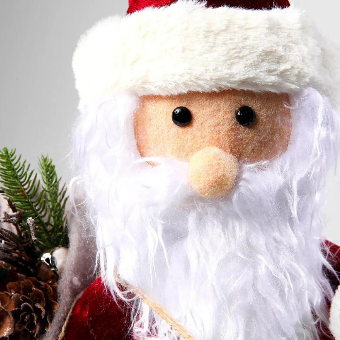 Figura De Papá Noel Decorativo 43 Cm