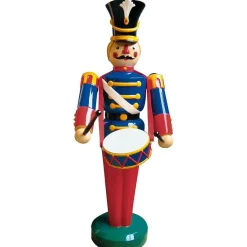 Figura De Soldado Con Tambor, 185 Cm