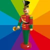 Figura De Soldado Con Trompeta, 185 Cm