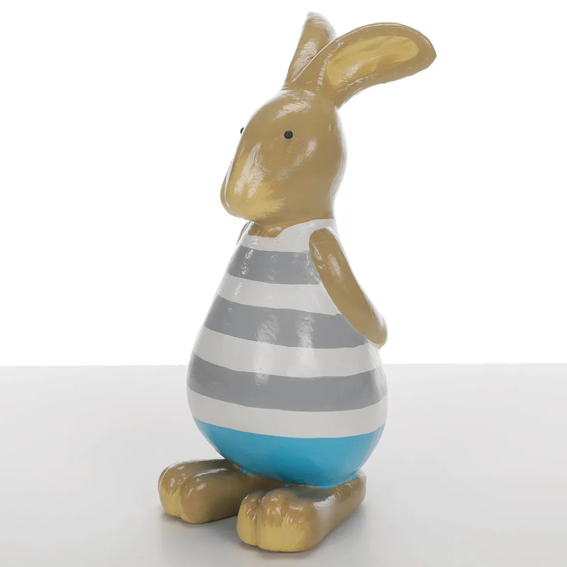Figura Decorativa Conejo De Pascua Azul, 39 Cm