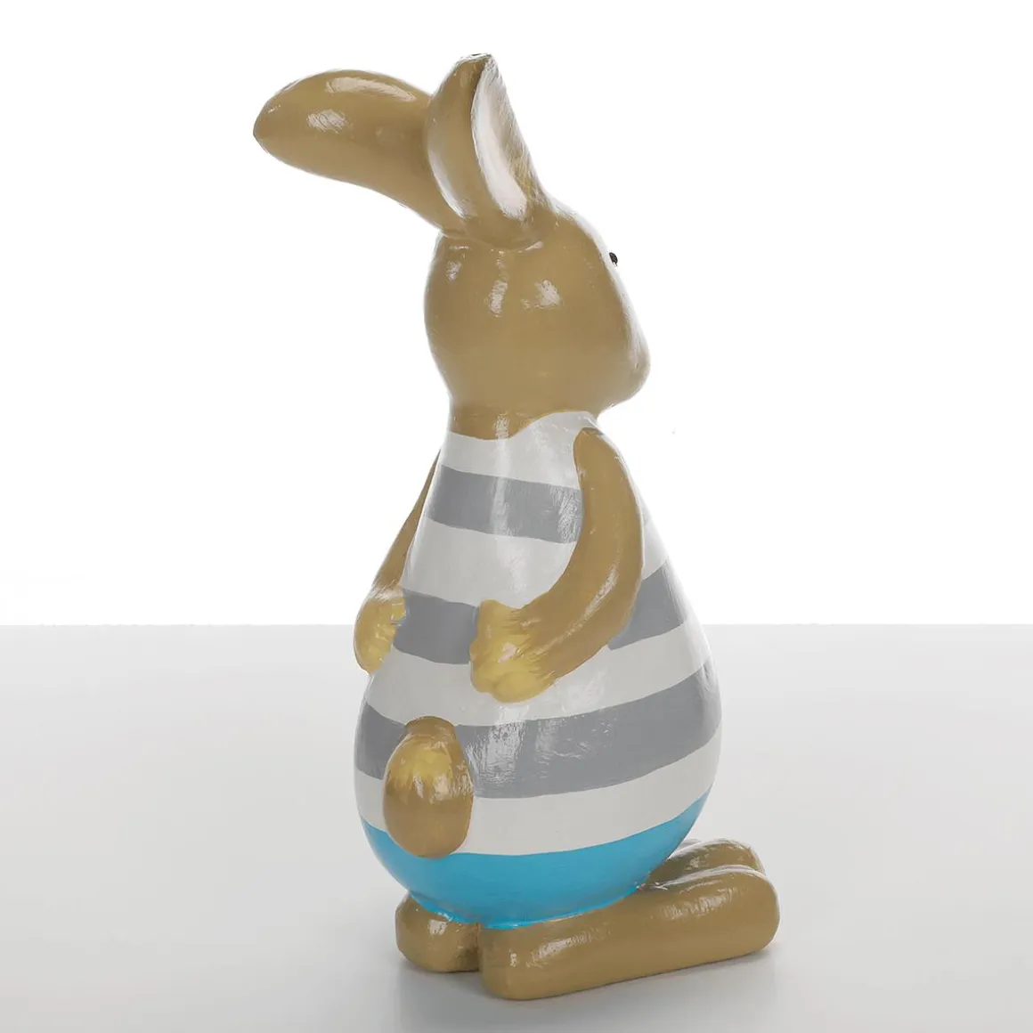 Figura Decorativa Conejo De Pascua Azul, 39 Cm
