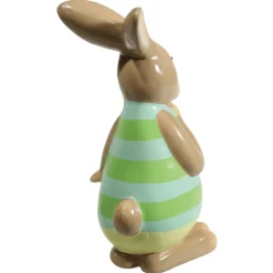 Figura Decorativa Conejo De Pascua Verde, 39 Cm