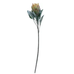 Flor Artificial Protea Verde, 72 Cm