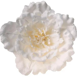 Flor De Peonía XL 65 Cm Ø, Blanca