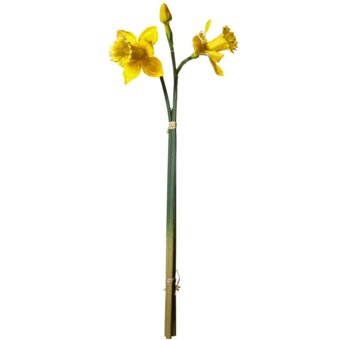 Flores Artificiales, Ramo De Narcisos 3 Piezas, 52 Cm