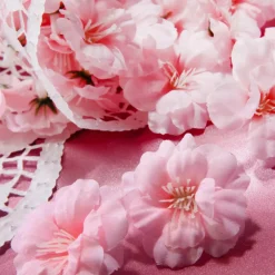 Flores De Cerezo Decorativas Para Dispersar, Rosado