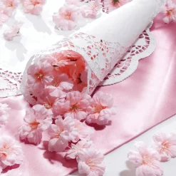 Flores De Cerezo Decorativas Para Dispersar, Rosado