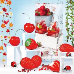 Fresa XXL Alimento De Imitación 40 Cm Ø 30 Cm
