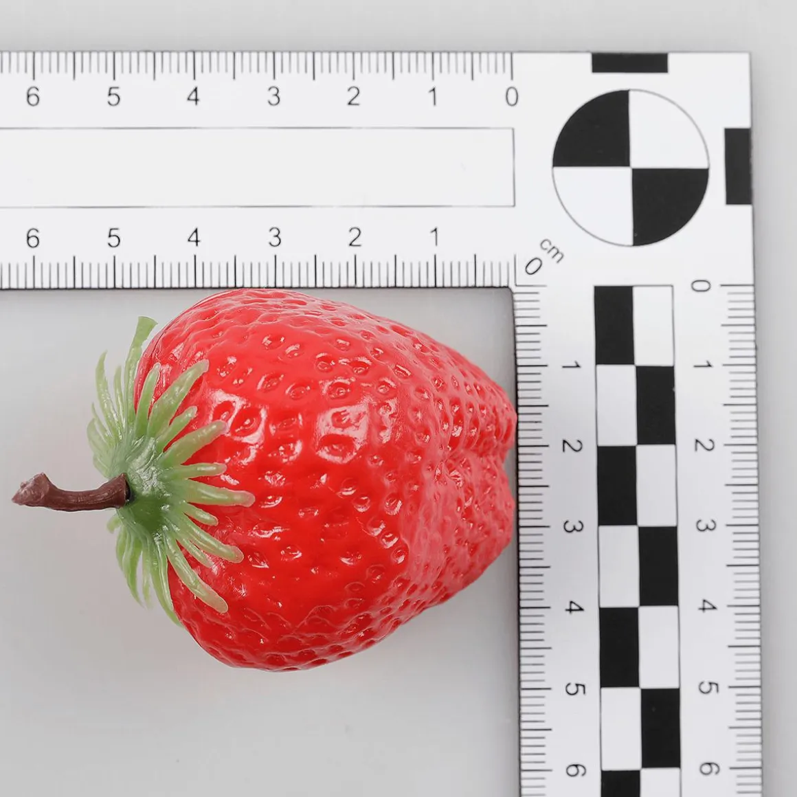 Fresas Alimentos De Imitación 12 Piezas