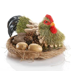 Gallina Deco Sobre Nido 23 Cm Ø, 16 Cm De Altura