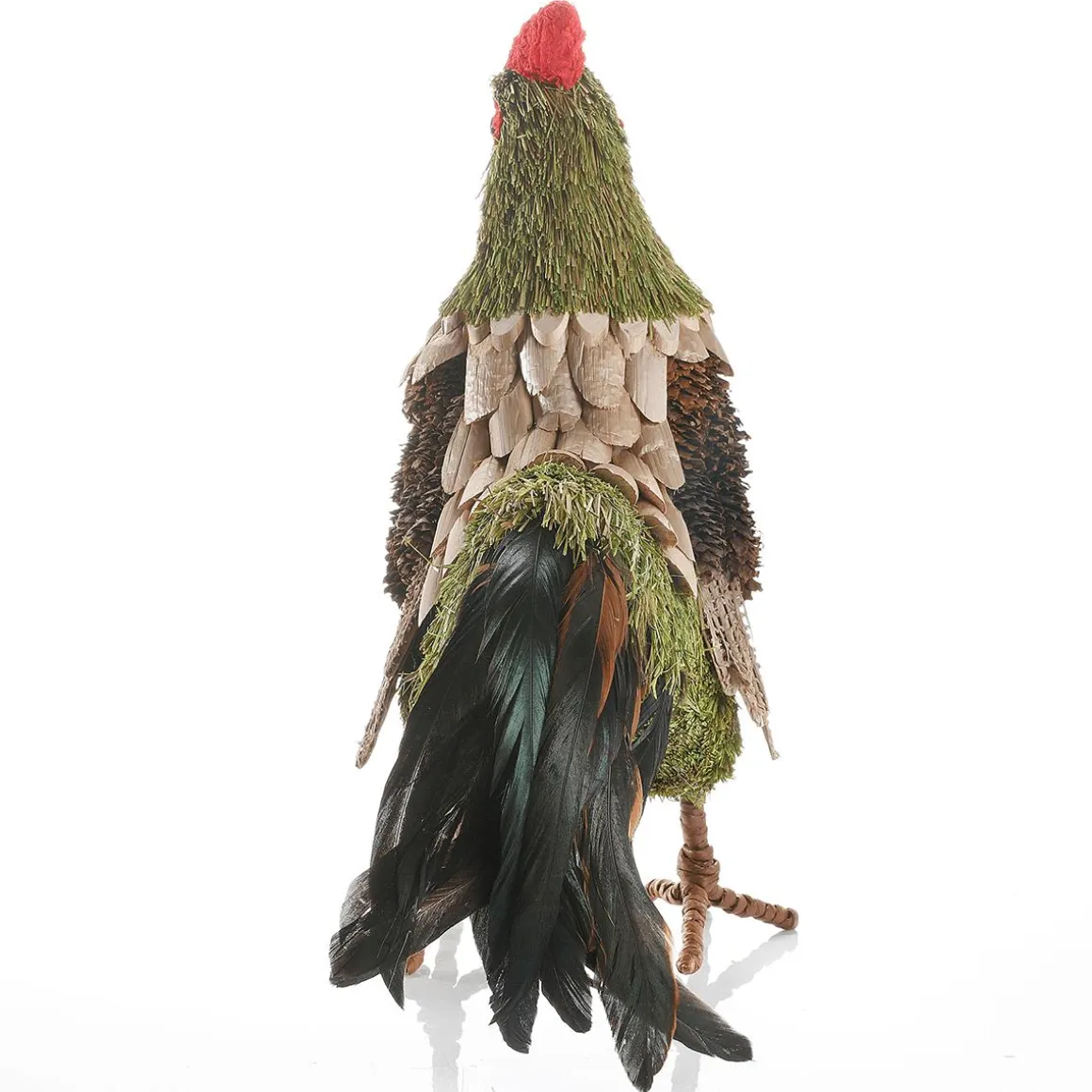 Gallo Decorativo De 21 Cm De Altura