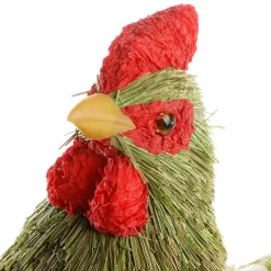 Gallo Decorativo De 21 Cm De Altura