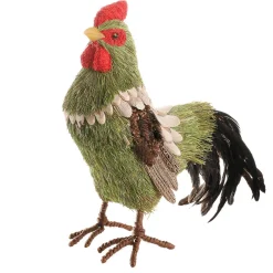 Gallo Decorativo De 21 Cm De Altura