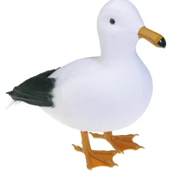 Gaviota Decorativa De Pie, Altura: 28 Cm