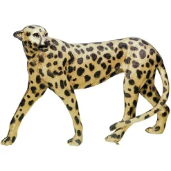Guepardo Dorado De 110 Cm De Largo Con Manchas Negras