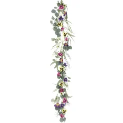 Guirnalda Artificial De Flores Enredadera Colorida 155 Cm