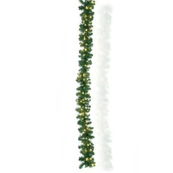 Guirnalda De Abeto Deluxe 270 Cm Con 200LEDs, 25 Cm Ø