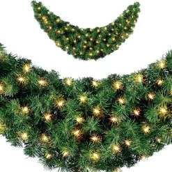 Guirnalda De Abeto Estándar, LED, 120 Cm, Ø 30 Cm
