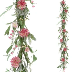 Guirnalda De Dalias Artificiales 158 Cm