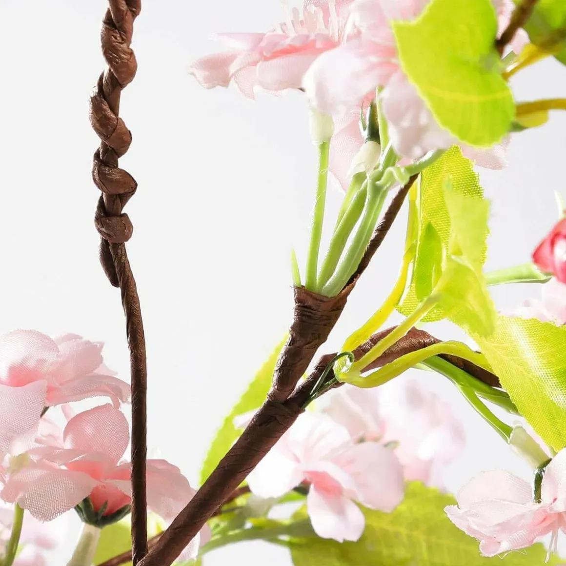 Guirnalda De Flores De Cerezo Artificial Rosa, 110 Cm