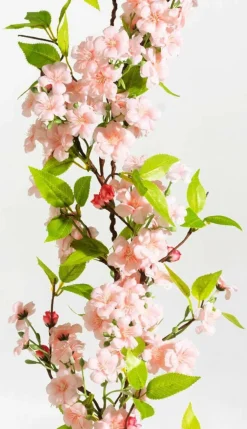 Guirnalda De Flores De Cerezo Artificial Rosa, 110 Cm