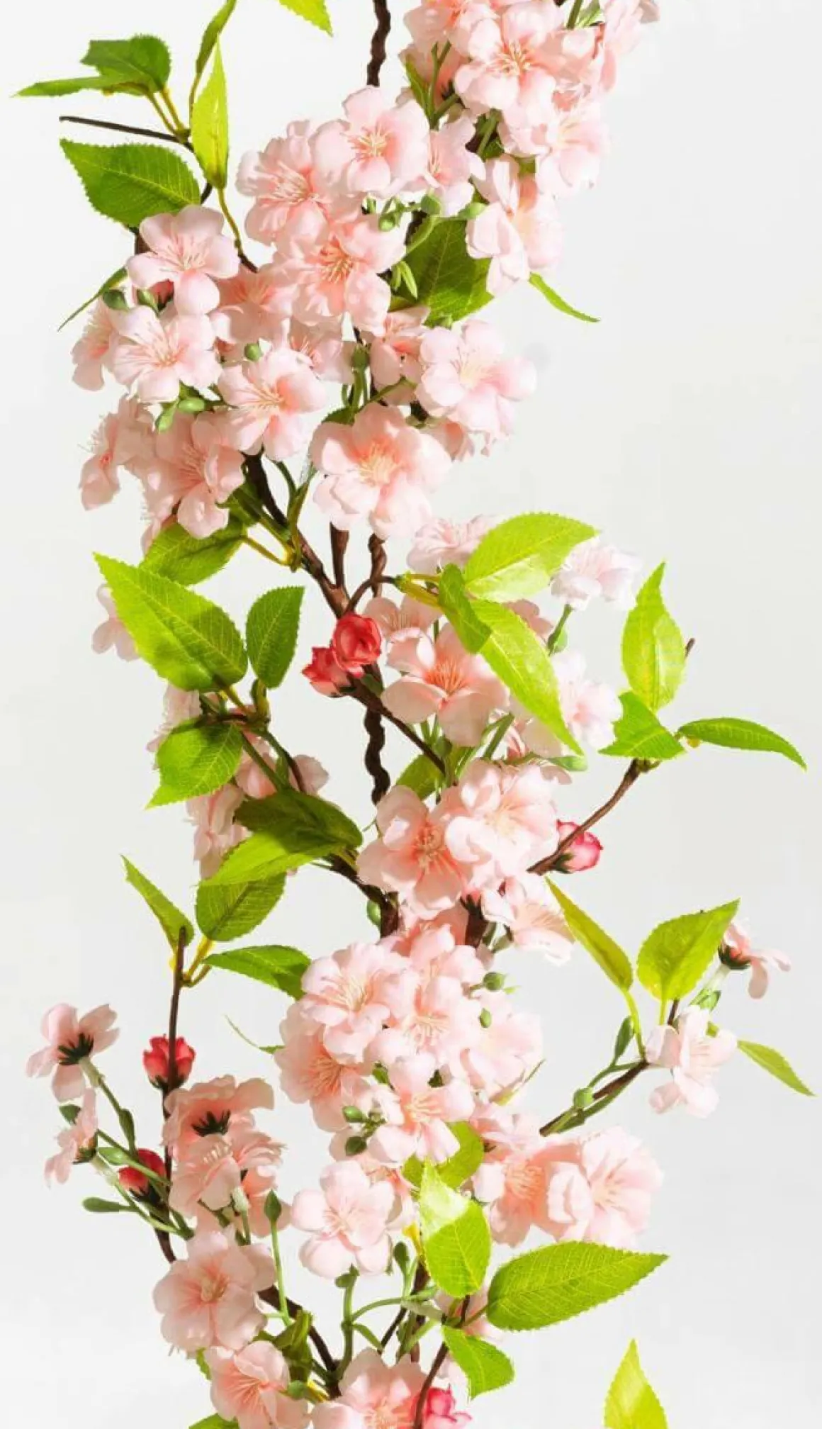 Guirnalda De Flores De Cerezo Artificial Rosa, 110 Cm