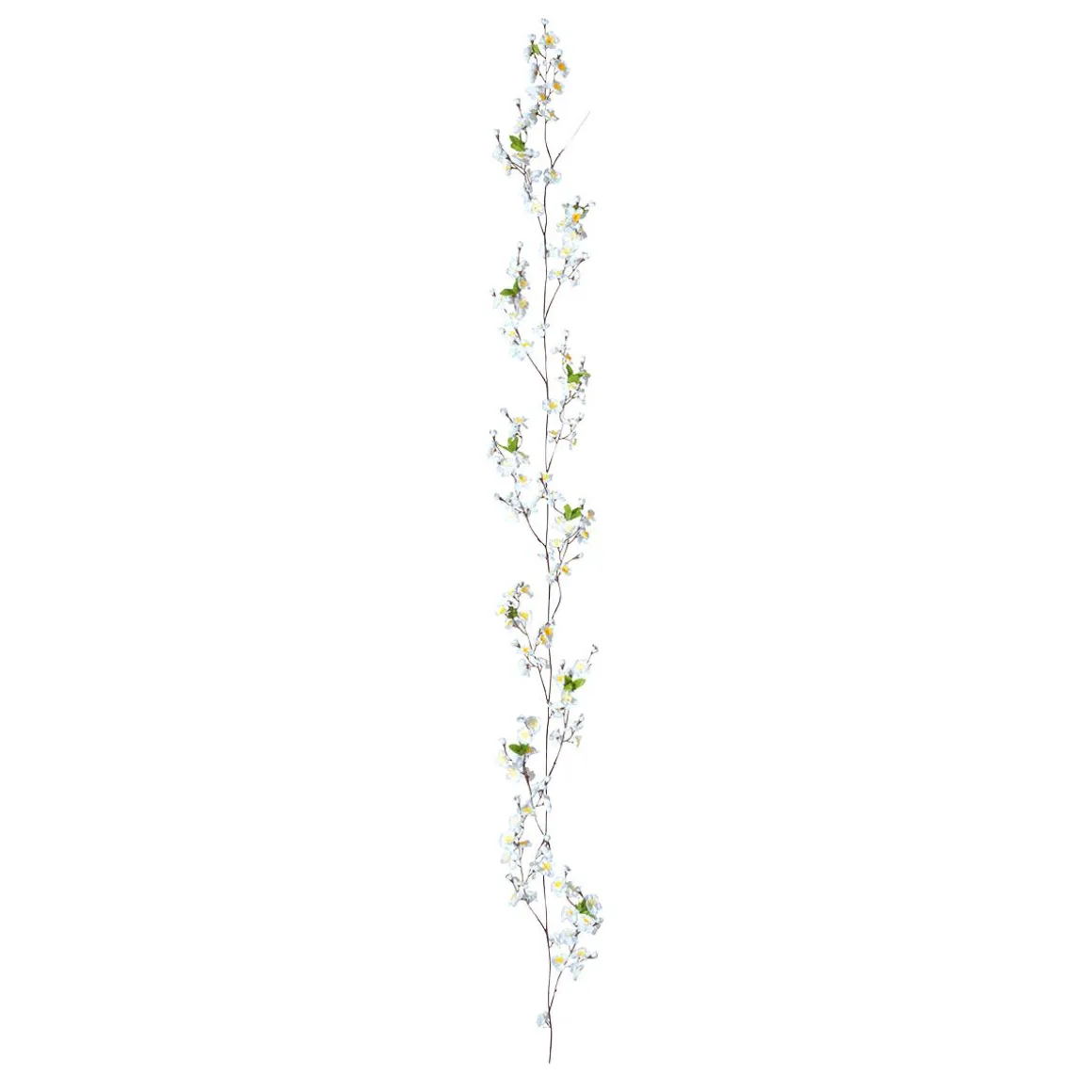Guirnalda De Flores De Manzano Decorativa, Color Blanco