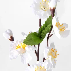 Guirnalda De Flores De Manzano Decorativa, Color Blanco