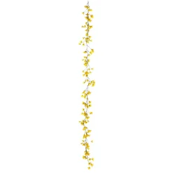 Guirnalda De Forsitias Artificiales Amarilla 180 Cm