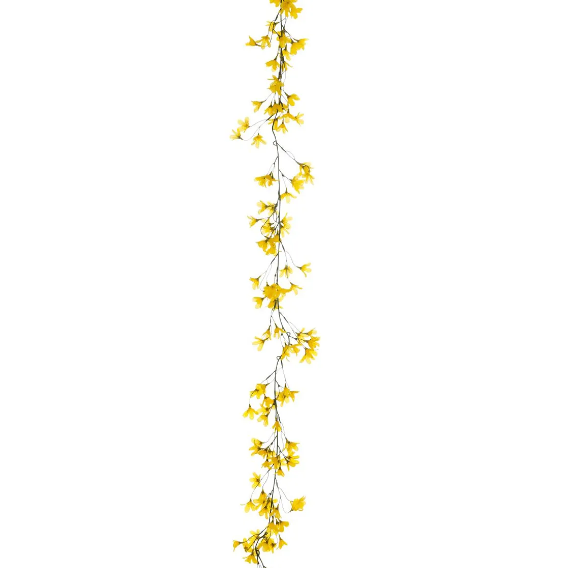 Guirnalda De Forsitias Artificiales Amarilla 180 Cm