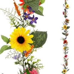 Guirnalda De Gerbera Artificial, Longitud 180 Cm