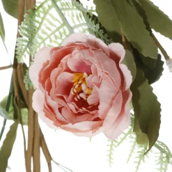 Guirnalda De Rosas De Eucalipto Artificial 183 Cm