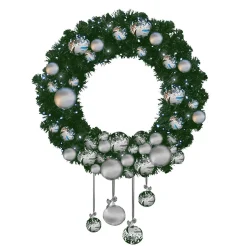 Guirnalda Luvi Con Bolas Y Led Frío 120 Cm Ø