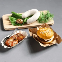 Hamburguesa Con Queso Alimento De Imitación 10 Cm