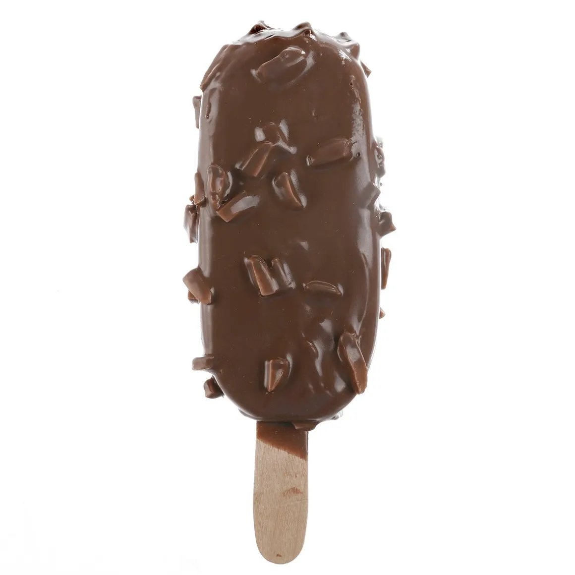 Helado De Chocolate En Barra Con Almendras -muñeco De Comida 21 Cm