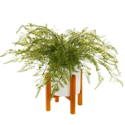 Helecho Artificial En Maceta 40 Cm