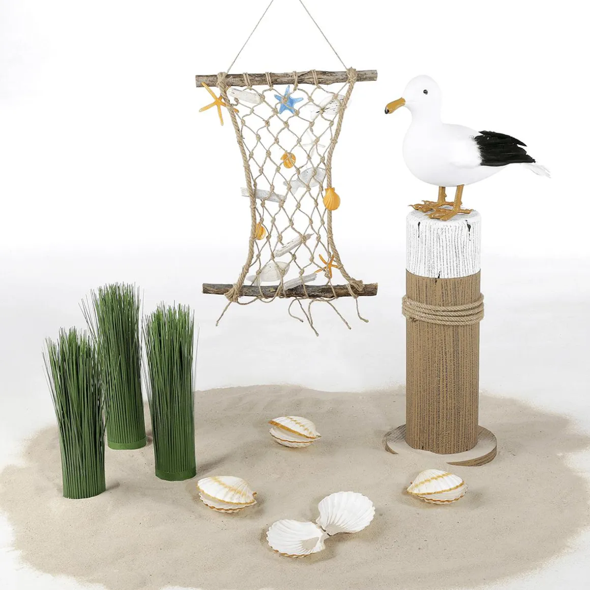 Hierba Artificial Manojo Decorativo, Altura 33 Cm