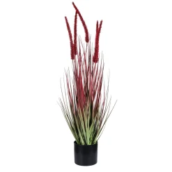Hierba De Caña Artificial En La Maceta Altura 67 Cm