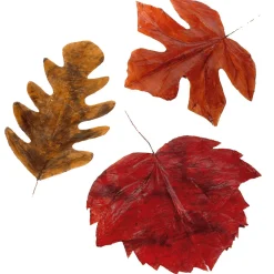 Hojas De Otoño Decorativas 80 Cm, 3 Pz.