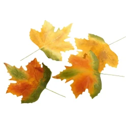 Hojas De Otoño Decorativas 50 Cm, 4 Pz.