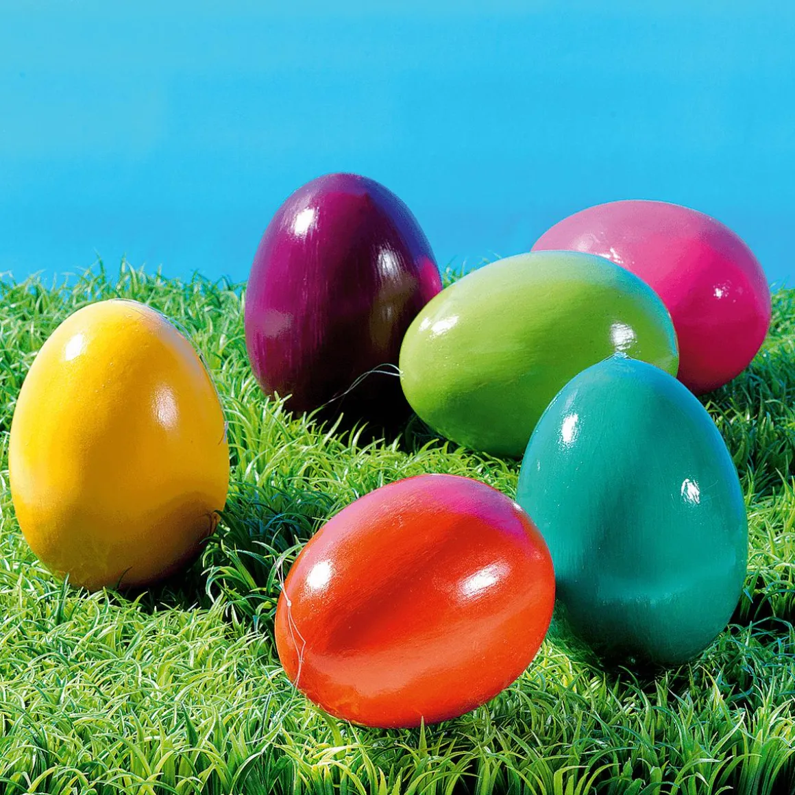 Huevo De Pascua Decorativo Naranja, 18 Cm