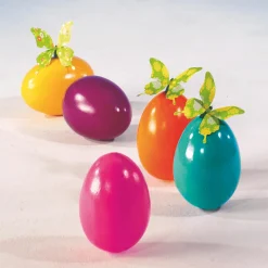 Huevo De Pascua Decorativo Amarillo, 18 Cm