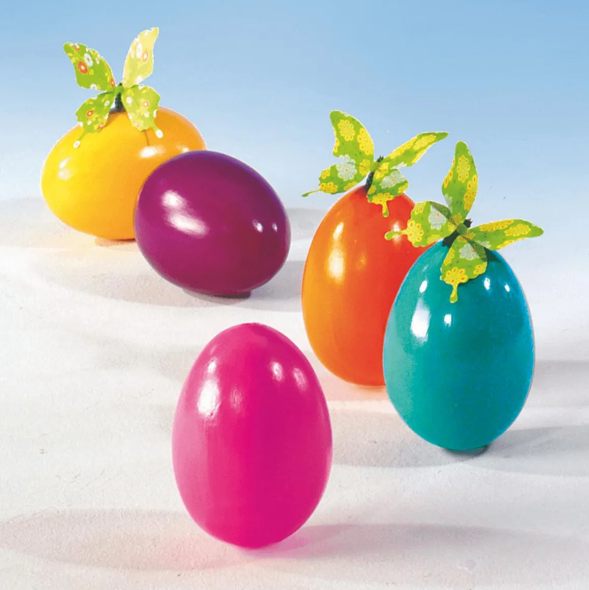 Huevo De Pascua Decorativo Amarillo, 18 Cm
