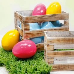 Huevo De Pascua Decorativo Amarillo, 18 Cm