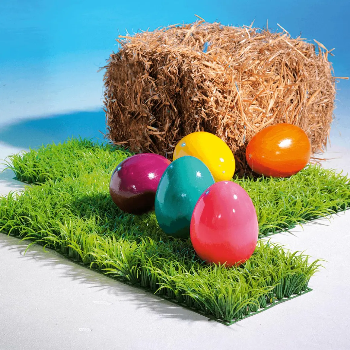Huevo De Pascua Decorativo Amarillo, 18 Cm